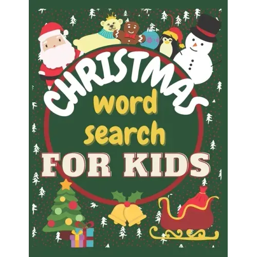 Christmas Word Search for Kids: Christmas Activity Book - Buster Brain Games - Workbook Game for Learning - Great Gift for Christmas - Gift for kids