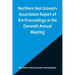 Northern Nut Growers Association Report of the Proceedings at the Eleventh Annual Meeting; Washington, D. C. October 7 and 8, 1920