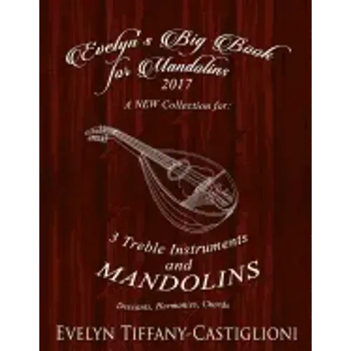 Evelyn's Big Book for Mandolins 2017: A Collection of Tunes for 3 Mandolins