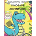 Dinosaur coloring book, activity pages: Kids ages 4-8/ T-rex fun holidays! Dot to dot, mazes, grid drawing method, learning numbers and more.