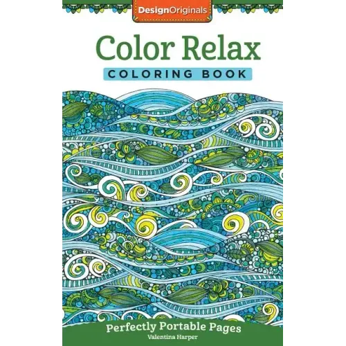 Color Relax Coloring Book: Perfectly Portable Pages