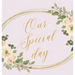 Our Special day, wedding guest book to sign (Hardback)