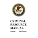 Criminal Resource Manual: 1-499
