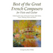 Best of the Great French Composers for Flute and Guitar