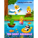 100 Baby Animals - COLORING BOOK FOR KIDS