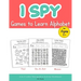I Spy Games to Learn Alphabet for Ages 3+: Find, Do-A-Dot, Mazes, A to Z Letter Recognition Activity Workbook