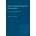 Constructing the Quebec Referendum