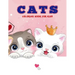 Cats Coloring Book For Kids: A Variety of Cat Pages to Color - Simple Cat Illustrations - Easy to Color By Kids - Ages 4-8