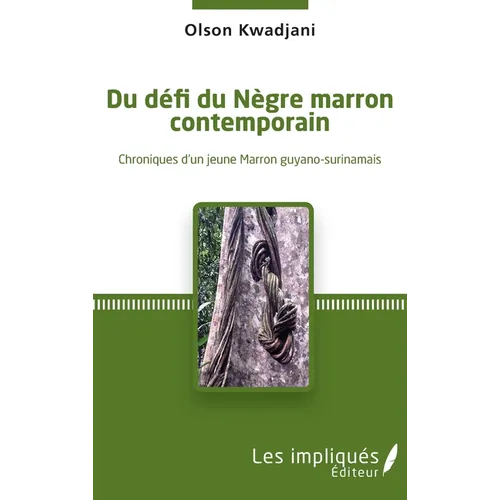 Du défi du Nègre marron contemporain: Chroniques d'un jeune Marron guyano-surinamais