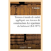 Nomenclature générale des termes et mode de métré appliqués aux travaux de construction: Le répertoire du bâtiment