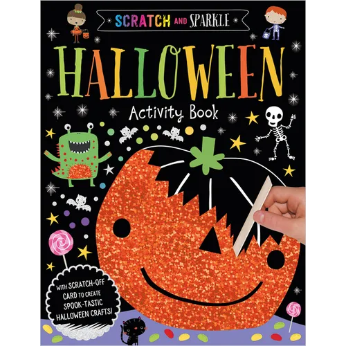Scratch and Sparkle Halloween Activity Book