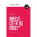 Immersive Content and Usability