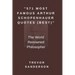 571 Most Famous Arthur Schopenhauer Quotes (Best): The World Renowned Philosopher