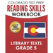 COLORADO TEST PREP Reading Skills Workbook Literary Texts Grade 5: Preparation for the CMAS English Language Arts Tests