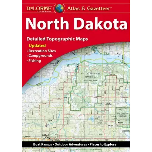 Delorme Atlas & Gazetteer: North Dakota
