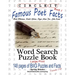 Circle It, Famous Poet Facts, Book 1, Word Search, Puzzle Book