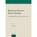 Rewriting Recent Music History: The Development of Early Serialism 1947-1957