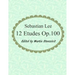 Sebastian Lee 12 Etudes Op.100: 12 Etudes for Cello.
