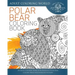 Polar Bear Coloring Book: An Adult Coloring Book of 40 Zentangle Polar Bear Coloing Pages with Intricate Patterns