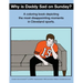 Why Is Daddy Sad On Sunday?: A Coloring Book Depicting The Most Disappointing Moments In Cleveland Sports History