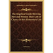 The Angelical Guide Showing Men and Women Their Lott or Chance in This Elementary Life