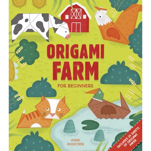 Origami Farm for Beginners: Includes 24 Sheets of Origami Paper