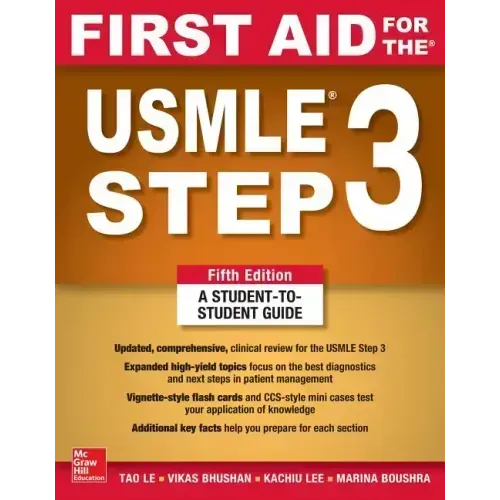First Aid for the USMLE Step 3, Fifth Edition