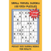 Small Travel Sudoku in Large Print: Pocket Size Sudoku Books for Adults and Seniors with 100 Easy Puzzles