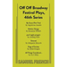 Off Off Broadway Festival Plays, 46th Series
