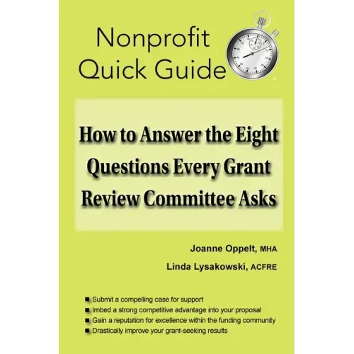 How to Answer the Eight Questions Every Grant Review Committee Asks