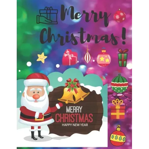 Merry christmas: Merry christmas merry christmas coloring book for kids boys and girls