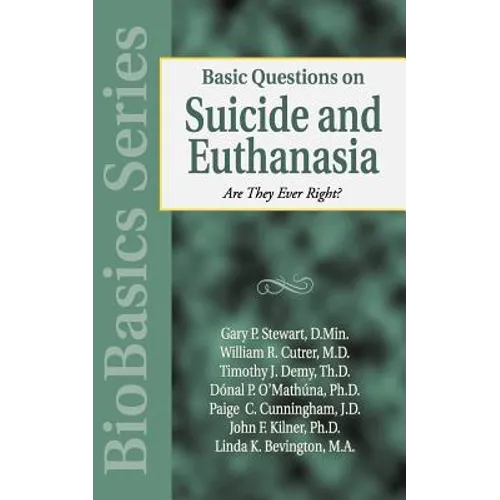 Basic Questions on Suicide and Euthanasia