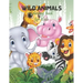 Wild Animals Coloring Book for Kids: Cute Kids Coloring book for Awesome Animals