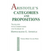 Aristotle's Categories and Propositions