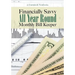 Financially Savvy All Year Round Monthly Bill Keeper