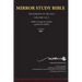 HARDBACK 12th Edition MARCH 2025 MIRROR STUDY BIBLE 496p VOLUME 3 OF 3 John's Writings; Gospel; 1st Epistle & Apocalypse