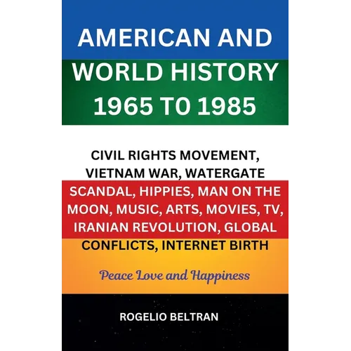 American and World History 1965 to 1985 Civil Rights Movement, Vietnam War, Watergate Scandal, Hippies, Man on the Moon, Music, Arts, Movies, TV, Iran
