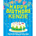 Happy Birthday Kenzie - The Big Birthday Activity Book: Personalized Children's Activity Book