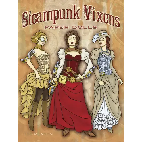 Steampunk Vixens Paper Dolls