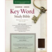 The Hebrew-Greek Key Word Study Bible: Nasb-77 Edition, Brown Genuine Goatskin