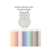 Animal Mandala Zen Adult Coloring Book