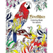 Bird Topia Coloring Book For Adults: Stress Relief Coloring Book For Grown-ups Paisly, Henna and Mandala Parrot, Budgerigar, Lovebird, Owl, Pigeons, H