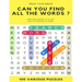 Train Your Brain Can You Find All the Words ? Find Each Word If Yo Can Easy to Hard 100 Various Puzzles: Word Search Puzzle Book for Adults, large pri