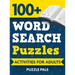 100+ Word Search Puzzles: Activities For Adults