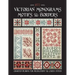 Victorian Monograms Motifs & Borders: Charted Designs for Needlepoint & Cross Stitch
