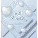 80th Birthday Guest Book: Keepsake Gift for Men and Women Turning 80 - Hardback with Funny Ice Sheet-Frozen Cover Themed Decorations & Supplies, Perso