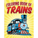 Coloring Book of Trains