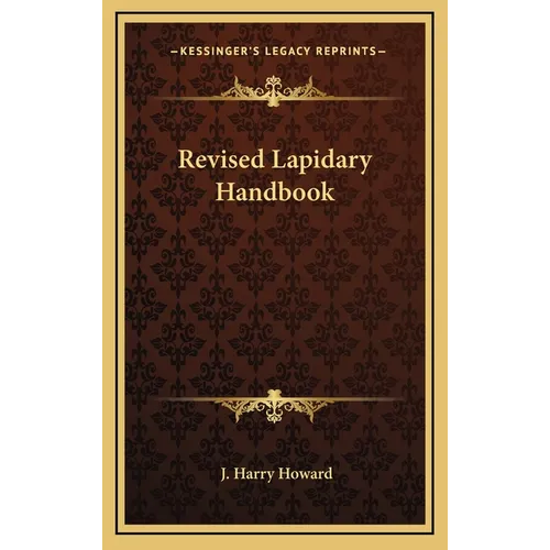 Revised Lapidary Handbook