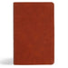 NASB Single-Column Personal Size Bible, Burnt Sienna Leathertouch