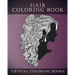 Hair Coloring Book For Adults: A Stress Relief Adult Coloring Book Containing 30 Hairstyle Coloring Pages.